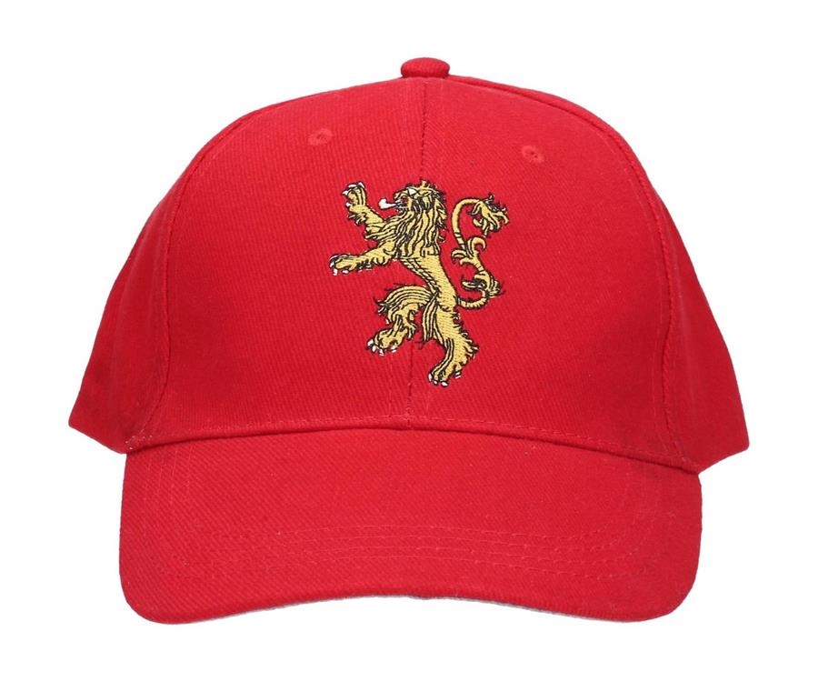 GORRA DE BEISBOL JUEGO DE TRONOS: LANNISTER LOGO (COLOR ROJO) | Akira Comics  - libreria donde comprar comics, juegos y libros online
