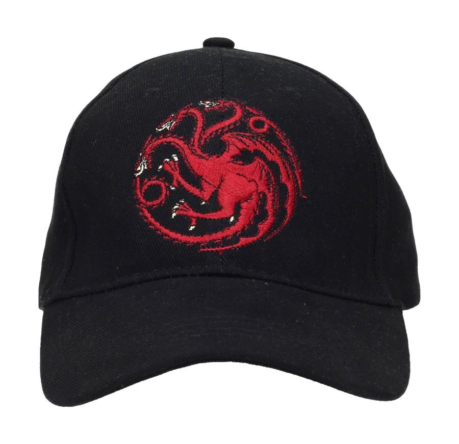 GORRA DE BEISBOL JUEGO DE TRONOS: TARGARYEN LOGO (COLOR NEGRO) | Akira Comics  - libreria donde comprar comics, juegos y libros online