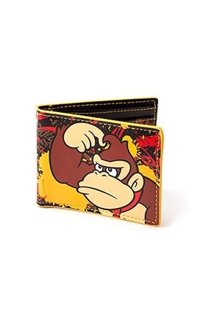 CARTERA: ESTILO BILLETERA DONKEY KONG (COLOR NEGRO Y MARRON) | Akira Comics  - libreria donde comprar comics, juegos y libros online
