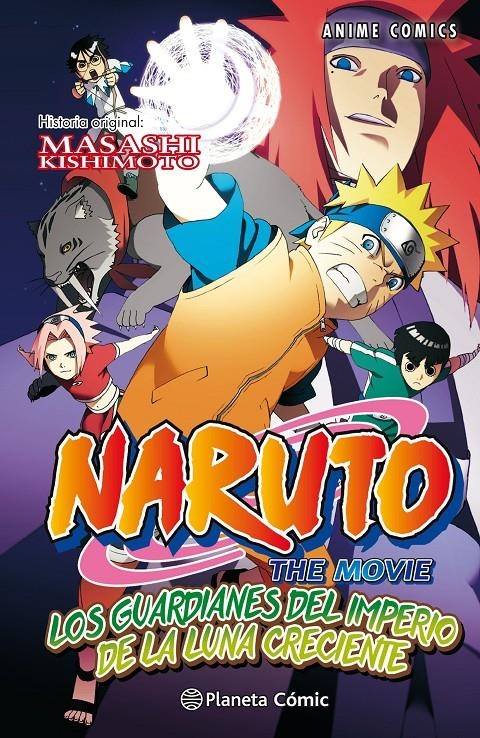 NARUTO ANIME COMICS Nº04: LOS GUARDIANES DEL IMPERIO DE LA LUNA CRECIENTE [RUSTICA] | KISHIMOTO, MASASHI | Akira Comics  - libreria donde comprar comics, juegos y libros online