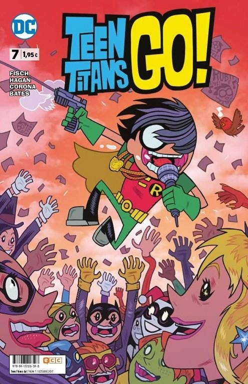 TEEN TITANS GO! Nº07 | FISCH, SHOLLY / HAGAN, MERRILL | Akira Comics  - libreria donde comprar comics, juegos y libros online