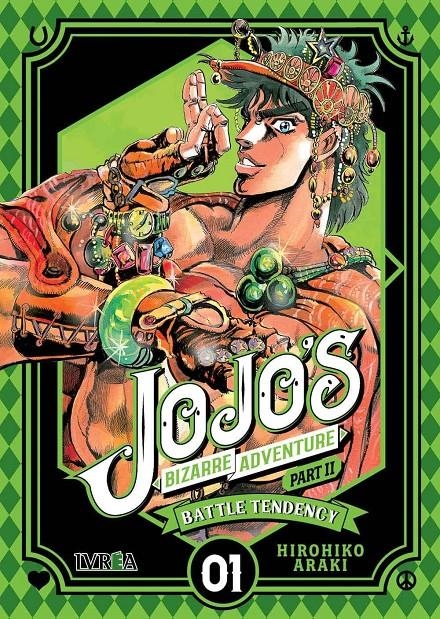 JOJO'S BIZARRE ADVENTURE PARTE 2: BATTLE TENDENCY VOLUMEN 1 [RUSTICA] | ARAKI, HIROHIKO | Akira Comics  - libreria donde comprar comics, juegos y libros online