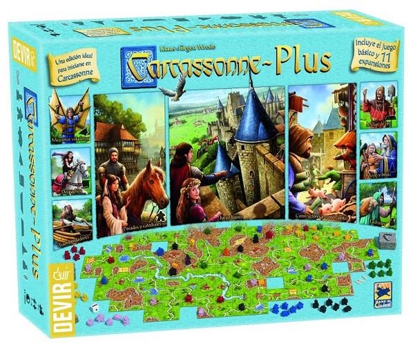 CARCASSONNE PLUS 2017 [JUEGO CON EXPANSIONES] | Akira Comics  - libreria donde comprar comics, juegos y libros online