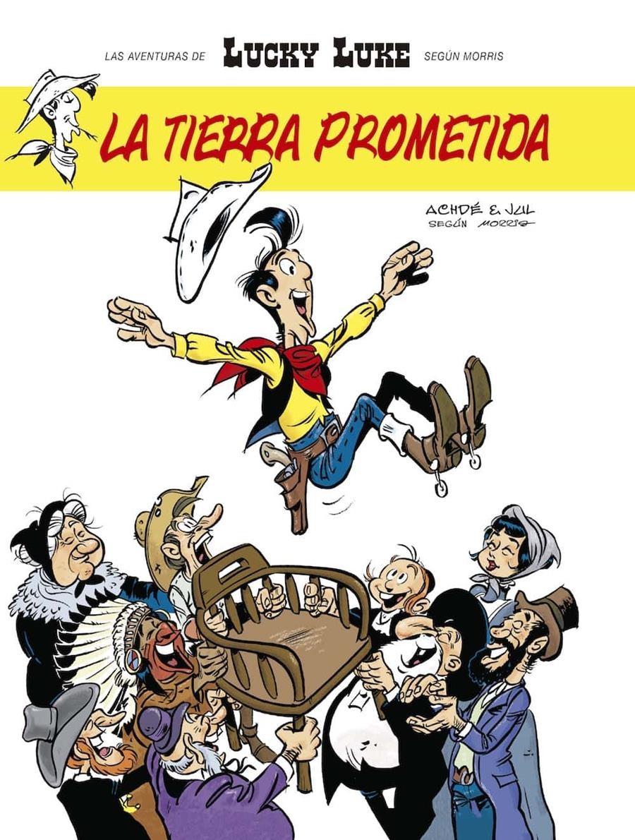 LUCKY LUKE AVENTURAS Nº06: LA TIERRA PROMETIDA [CARTONE] | ACHDÉ / JUL | Akira Comics  - libreria donde comprar comics, juegos y libros online