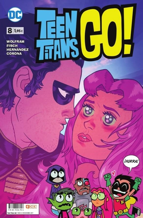 TEEN TITANS GO! Nº08 | FISCH, SHOLLY / WOLFRAM, AMY | Akira Comics  - libreria donde comprar comics, juegos y libros online