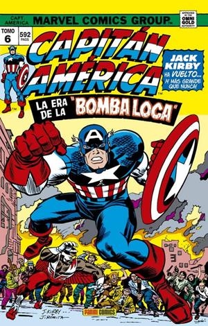 MARVEL GOLD: CAPITAN AMERICA VOL.06, LA ERA DE LA BOMBA LOCA (193-214 USA) [CARTONE] | KIRBY, JACK | Akira Comics  - libreria donde comprar comics, juegos y libros online