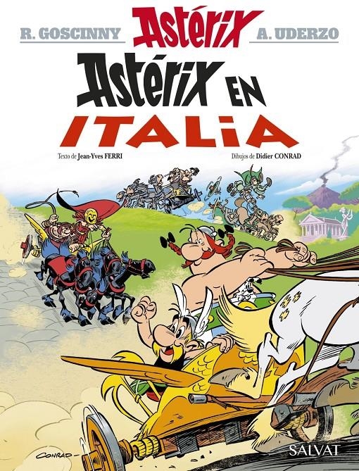 ASTERIX Nº37: ASTERIX EN ITALIA [CARTONE] | FERRI, JEAN- YVES / CONRAD, DIDIER | Akira Comics  - libreria donde comprar comics, juegos y libros online
