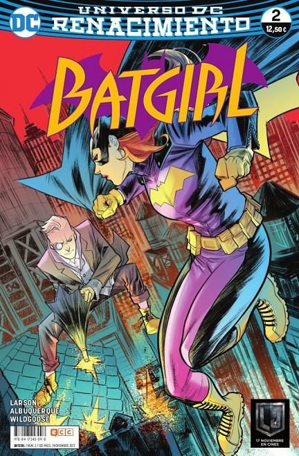 BATGIRL Nº02 (UNIVERSO DC RENACIMIENTO) [RUSTICA] | LARSON, HOPE | Akira Comics  - libreria donde comprar comics, juegos y libros online
