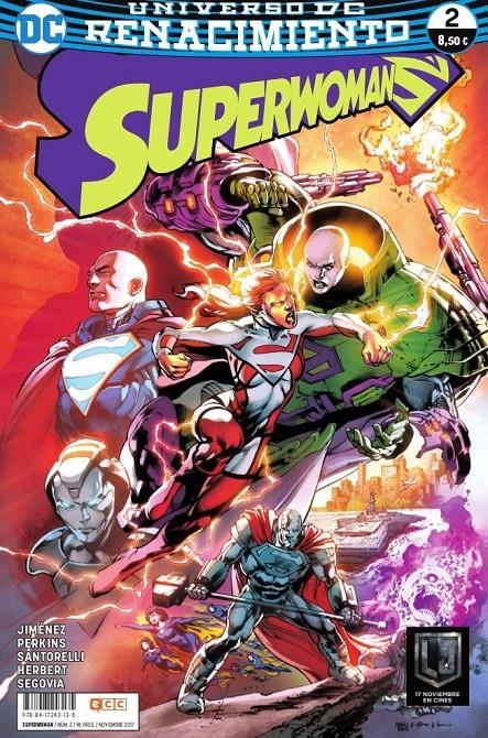 SUPERWOMAN Nº02 (UNIVERSO DC RENACIMIENTO) [RUSTICA] | Akira Comics  - libreria donde comprar comics, juegos y libros online