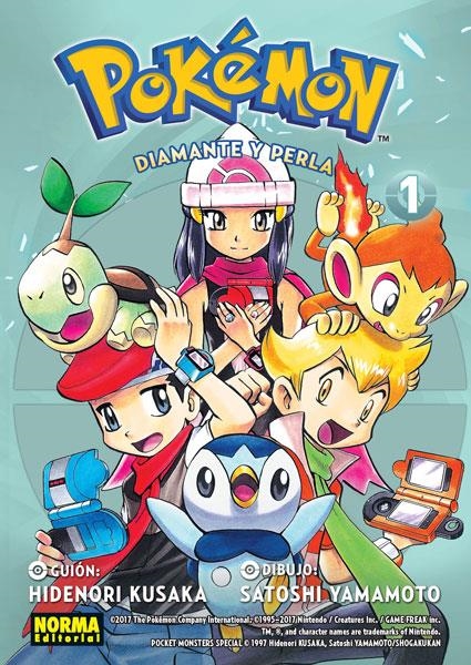 POKEMON: DIAMANTE Y PERLA Nº01 (COLECCION 17) [RUSTICA] | KUSAKA, HIDENORI / YAMAMOTO, SATOSHI | Akira Comics  - libreria donde comprar comics, juegos y libros online