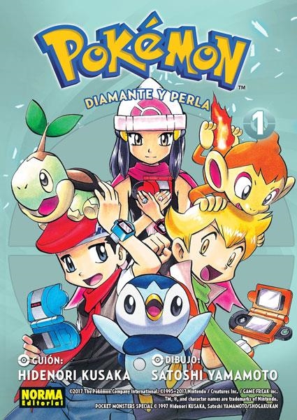 POKEMON: DIAMANTE Y PERLA Nº01 (COLECCION 17) [RUSTICA] | KUSAKA / YAMAMOTO | Akira Comics  - libreria donde comprar comics, juegos y libros online