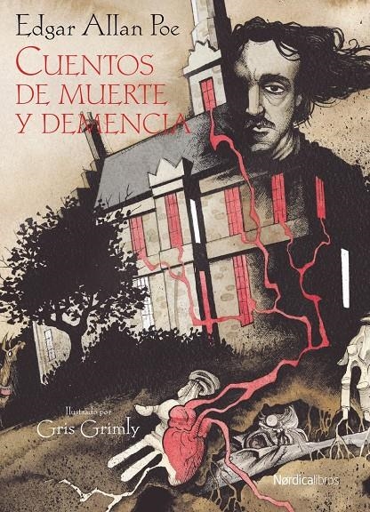 CUENTOS DE MUERTE Y DEMENCIA (ILUSTRADO POR GRIS GRIMLY) [RUSTICA] | POE, EDGAR ALLAN | Akira Comics  - libreria donde comprar comics, juegos y libros online