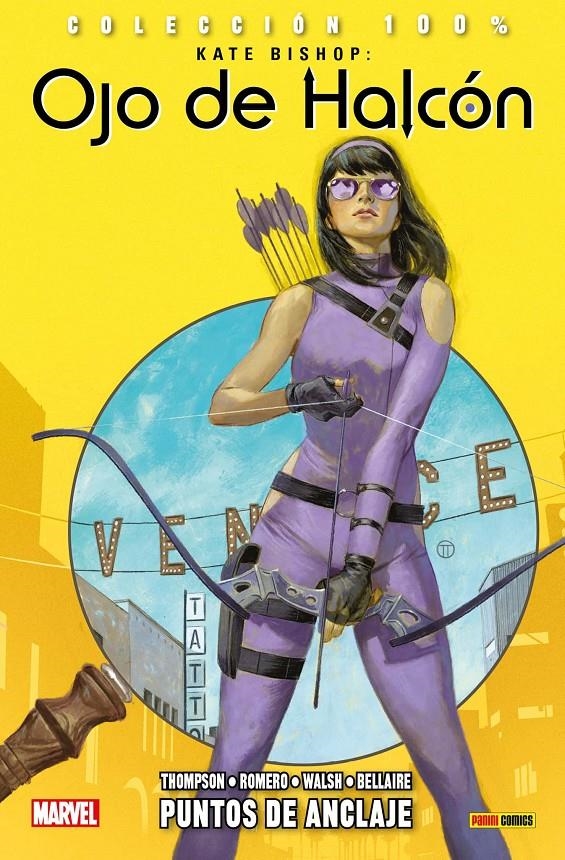 KATE BISHOP, OJO DE HALCON Nº01: PUNTOS DE ANCLAJE (COLECCION 100% MARVEL) [RUSTICA] | Akira Comics  - libreria donde comprar comics, juegos y libros online