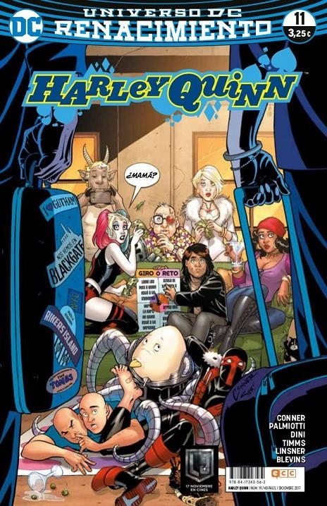 HARLEY QUINN Nº11 / 19 (UNIVERSO DC RENACIMIENTO) | CONNER, AMANDA / DINI, PAUL | Akira Comics  - libreria donde comprar comics, juegos y libros online