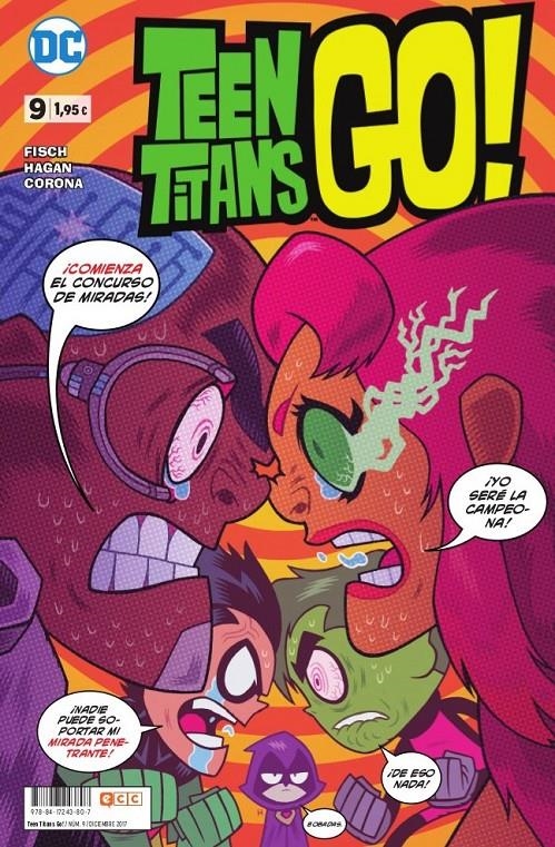 TEEN TITANS GO! Nº09 | FISCH, SHOLLY / HAGAN, MERRILL | Akira Comics  - libreria donde comprar comics, juegos y libros online