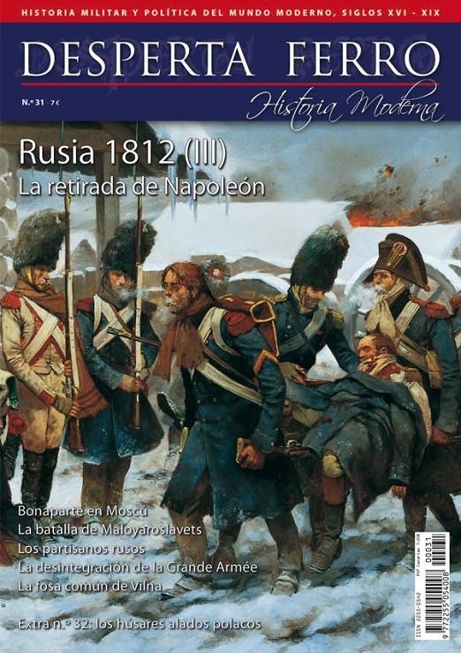 DESPERTA FERRO HISTORIA MODERNA Nº31: RUSIA 1812 (III) (REVISTA) | Akira Comics  - libreria donde comprar comics, juegos y libros online