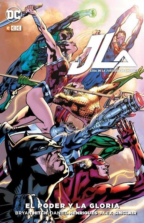 JLA: LIGA DE LA JUSTICIA DE AMERICA EL PODER Y LA GLORIA [CARTONE] | HITCH, BRYAN / BEDARD, TONY | Akira Comics  - libreria donde comprar comics, juegos y libros online