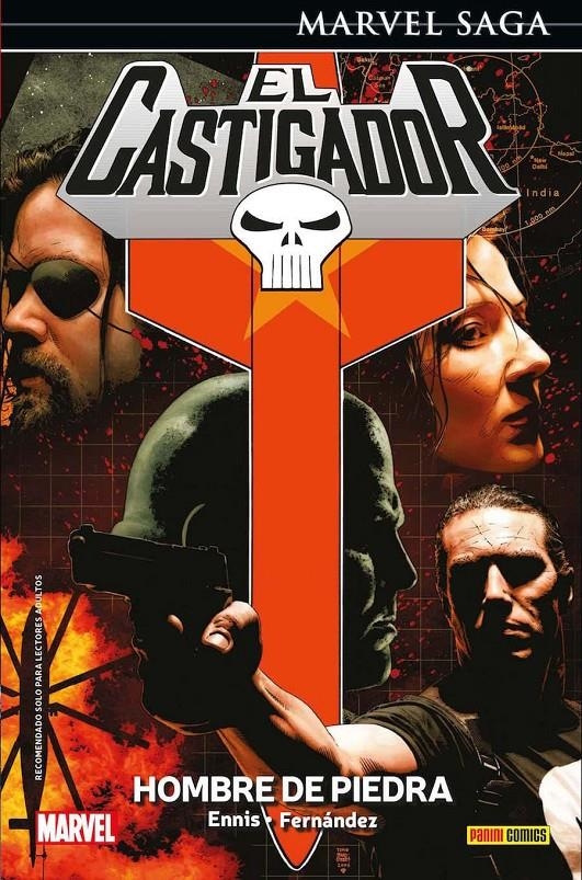 MARVEL SAGA VOL.046: EL CASTIGADOR 9 HOMBRE DE PIEDRA [CARTONE] | ENNIS, GARTH / FERNANDEZ, LEANDRO | Akira Comics  - libreria donde comprar comics, juegos y libros online