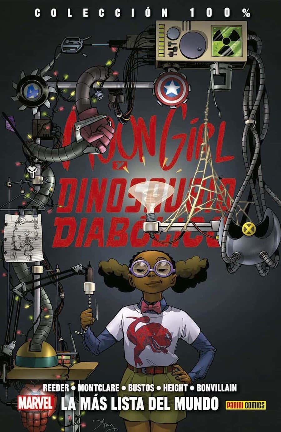 MOON GIRL Y DINOSAURIO DIABOLICO VOL.3: LA MAS LISTA DEL MUNDO (COLECCION 100% MARVEL HC) [CARTONE] | MONTCLARE, BRANDON / BUSTOS, NATACHA | Akira Comics  - libreria donde comprar comics, juegos y libros online