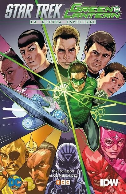 STAR TREK / GREEN LANTERN: LA GUERRA ESPECTRAL [RUSTICA] | JOHNSON, MIKE | Akira Comics  - libreria donde comprar comics, juegos y libros online