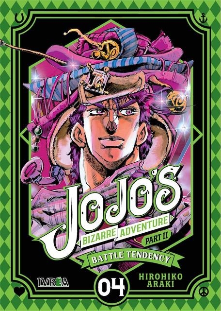 JOJO'S BIZARRE ADVENTURE PARTE 2: BATTLE TENDENCY VOLUMEN 4 [RUSTICA] | ARAKI, HIROHIKO | Akira Comics  - libreria donde comprar comics, juegos y libros online