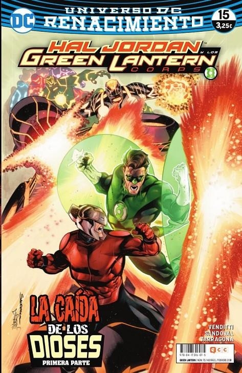 HAL JORDAN Y LOS GREEN LANTERN CORPS Nº15 / 70 (UNIVERSO DC RENACIMIENTO) | VENDITTI, ROBERT | Akira Comics  - libreria donde comprar comics, juegos y libros online