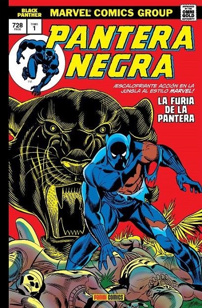 MARVEL GOLD PANTERA NEGRA VOL.1: LA FURIA DE LA PANTERA [CARTONE] | KIRBY, JACK / BUCKLER | Akira Comics  - libreria donde comprar comics, juegos y libros online