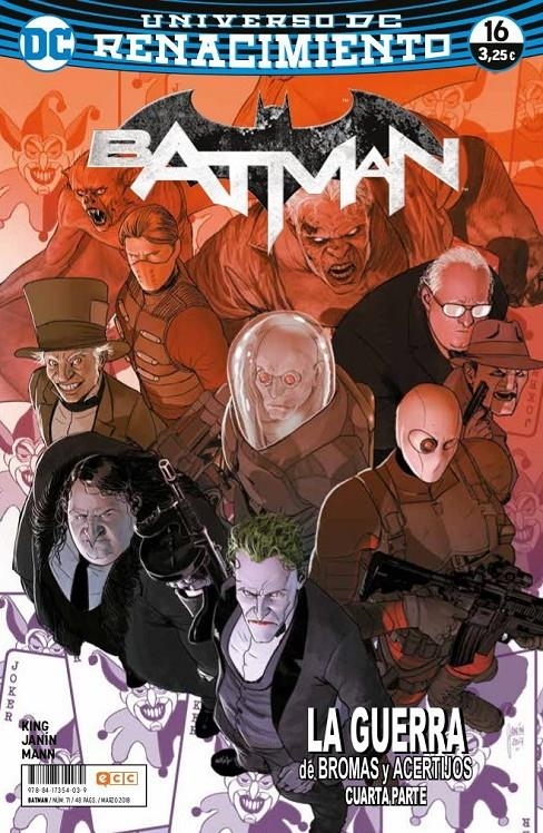 BATMAN Nº16 / 71 (UNIVERSO DC RENACIMIENTO) | KING, TOM | Akira Comics  - libreria donde comprar comics, juegos y libros online