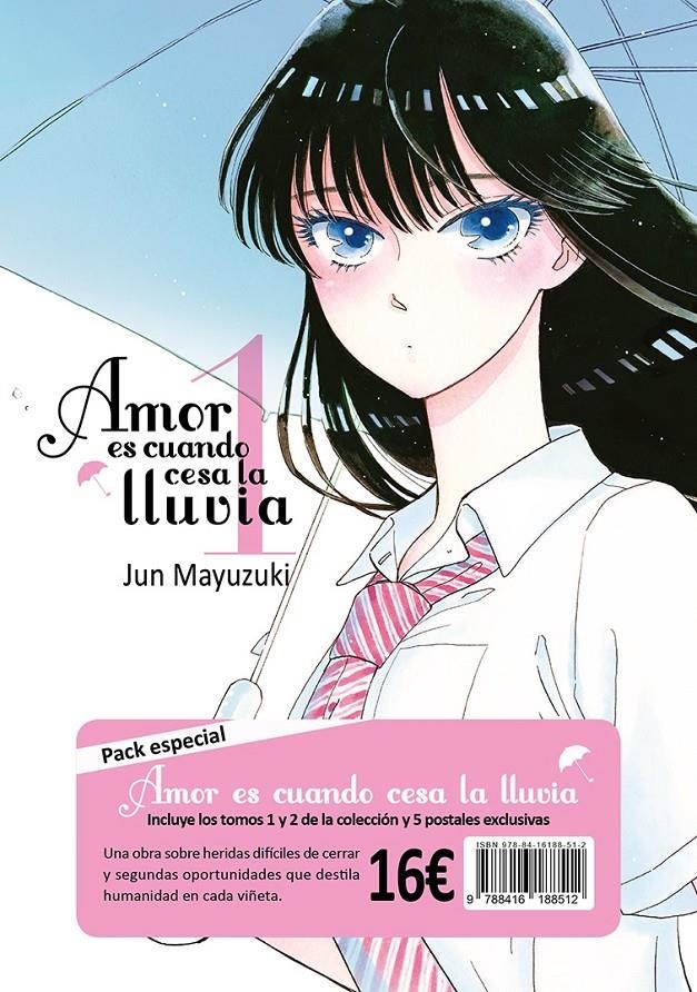 AMOR ES CUANDO CESA LA LLUVIA VOL.1 Y VOL.2 (PACK) [RUSTICA] | MAYUZUKI, JUN | Akira Comics  - libreria donde comprar comics, juegos y libros online