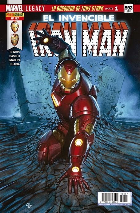 INVENCIBLE IRON MAN Nº87 / Nº593 USA (MARVEL LEGACY) | Akira Comics  - libreria donde comprar comics, juegos y libros online