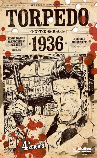 TORPEDO 1936 (INTEGRAL) 4ª EDICION [CARTONE] | ABULI / BERNET | Akira Comics  - libreria donde comprar comics, juegos y libros online
