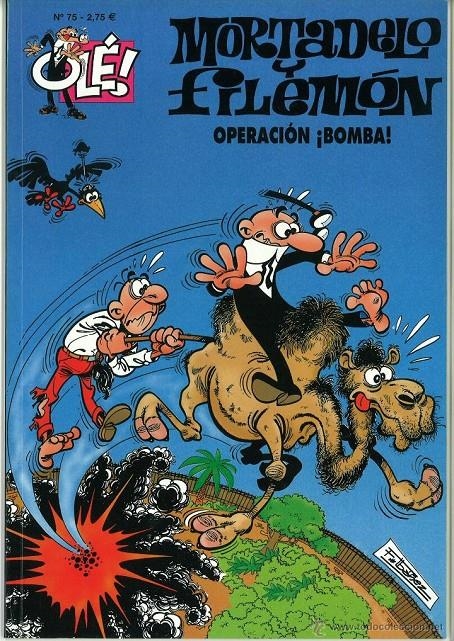 OLE MORTADELO Nº075: OPERACION BOMBA! | IBAÑEZ, F. | Akira Comics  - libreria donde comprar comics, juegos y libros online