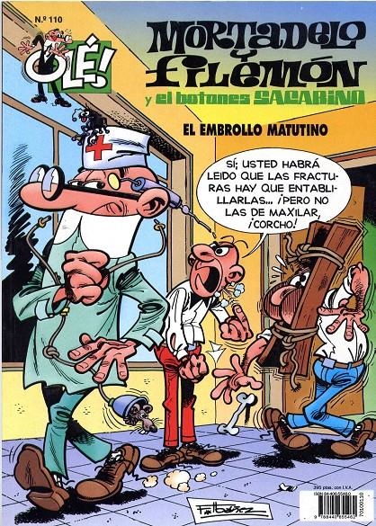 OLE MORTADELO Nº110: EL EMBROLLO MATUTINO | IBAÑEZ, F. | Akira Comics  - libreria donde comprar comics, juegos y libros online