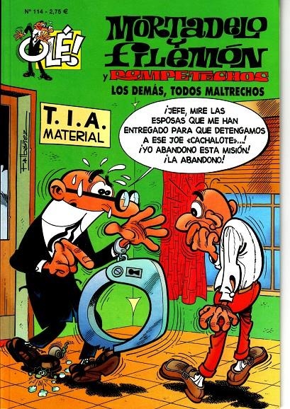 OLE MORTADELO Nº114: Y ROMPETECHOS  | IBAÑEZ, F. | Akira Comics  - libreria donde comprar comics, juegos y libros online