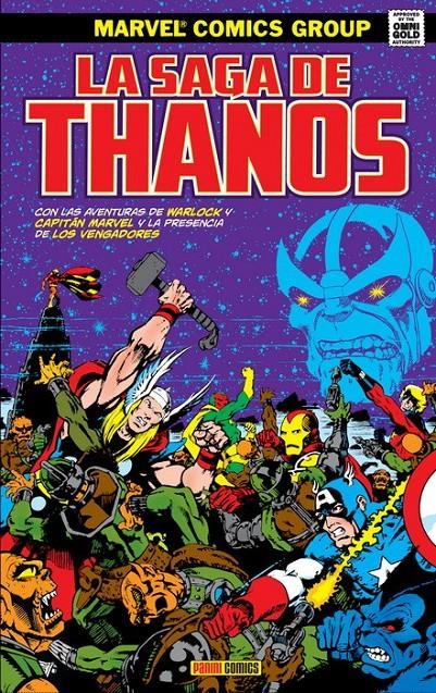 MARVEL GOLD: LA SAGA DE THANOS [CARTONE] | STARLIN, JIM | Akira Comics  - libreria donde comprar comics, juegos y libros online