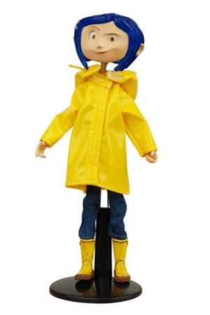 CORALINE: FIGURA ARTICULABLE CORALINE CON CHUBASQUERO Y BOTAS (18 CMS) [CAJA] | Akira Comics  - libreria donde comprar comics, juegos y libros online