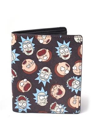CARTERA: ESTILO BILLETERA CON MONEDERO MODELO RICK AND MORTY (COLOR NEGRO) | Akira Comics  - libreria donde comprar comics, juegos y libros online