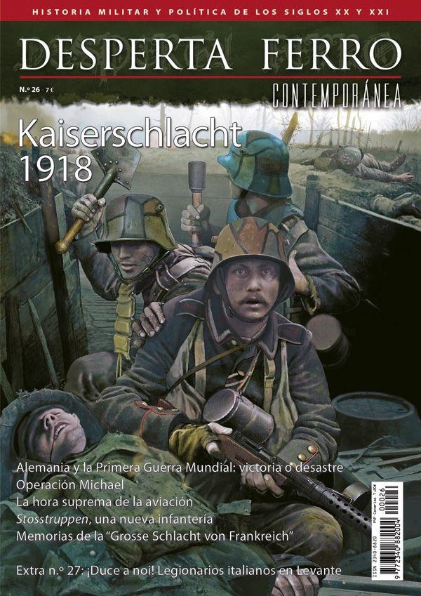 DESPERTA FERRO CONTEMPORANEA Nº26: KAISERSCHLACHT 1918 (REVISTA) | Akira Comics  - libreria donde comprar comics, juegos y libros online