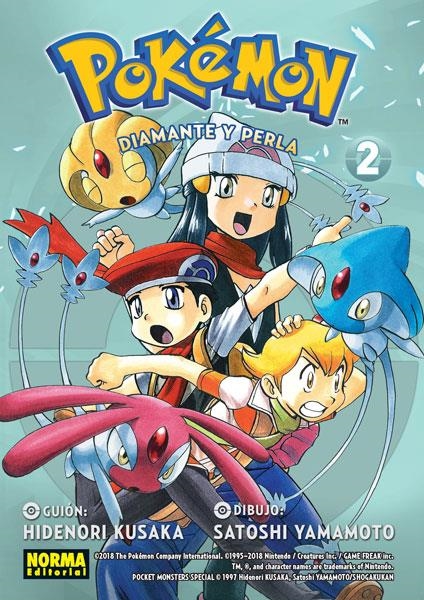 POKEMON: DIAMANTE Y PERLA Nº02 (COLECCION 18) [RUSTICA] | KUSAKA, HIDENORI / YAMAMOTO, SATOSHI | Akira Comics  - libreria donde comprar comics, juegos y libros online