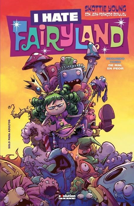 I HATE FAIRYLAND Nº2: DE MAL EN PEOR [CARTONE] | YOUNG, SKOTTIE | Akira Comics  - libreria donde comprar comics, juegos y libros online