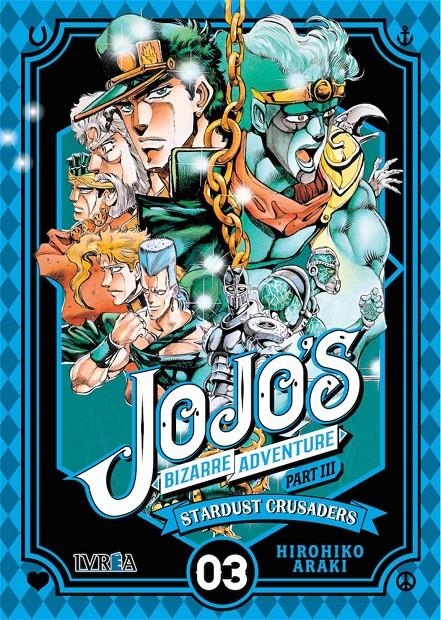 JOJO'S BIZARRE ADVENTURE PARTE 3: STARDUST CRUSADERS VOLUMEN 03 [RUSTICA] | ARAKI, HIROHIKO | Akira Comics  - libreria donde comprar comics, juegos y libros online