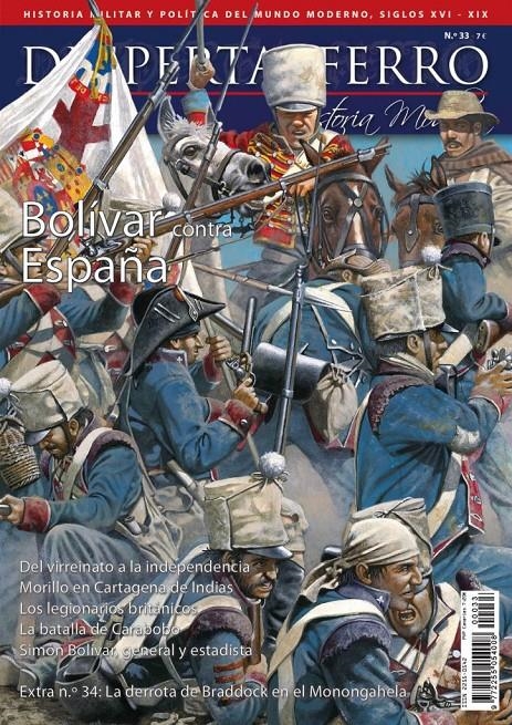 DESPERTA FERRO HISTORIA MODERNA Nº33: BOLIVAR CONTRA ESPAÑA (REVISTA) | Akira Comics  - libreria donde comprar comics, juegos y libros online