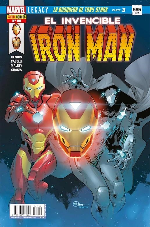 INVENCIBLE IRON MAN Nº89 / Nº595 USA (MARVEL LEGACY) | Akira Comics  - libreria donde comprar comics, juegos y libros online