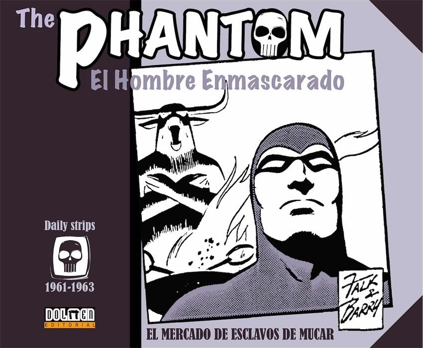 PHANTOM DAILY STRIPS (FALK & BARRY) VOL.01: EL MERCADO DE ESCLAVOS DE MUCAR (1961-1963) [CARTONE] | FALK, LEE / BARRY, SY | Akira Comics  - libreria donde comprar comics, juegos y libros online