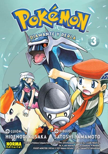 POKEMON: DIAMANTE Y PERLA Nº03 (COLECCION 19) [RUSTICA] | KUSAKA, HIDENORI / YAMAMOTO, SATOSHI | Akira Comics  - libreria donde comprar comics, juegos y libros online