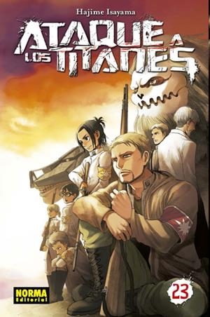 ATAQUE A LOS TITANES Nº23 [RUSTICA] | ISAYAMA, HAJIME | Akira Comics  - libreria donde comprar comics, juegos y libros online