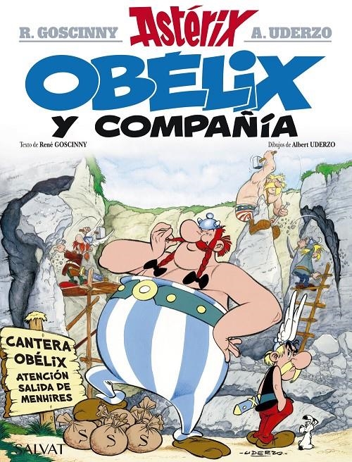ASTERIX Nº23: OBELIX Y COMPAÑIA  [CARTONE]  | GOSCINNY, RENE / UDERZO, ALBERT | Akira Comics  - libreria donde comprar comics, juegos y libros online