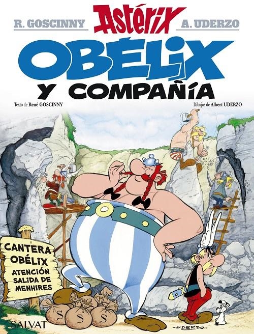 ASTERIX Nº23: OBELIX Y COMPAÑIA  [CARTONE]  | GOSCINNY, RENE / UDERZO, ALBERT | Akira Comics  - libreria donde comprar comics, juegos y libros online