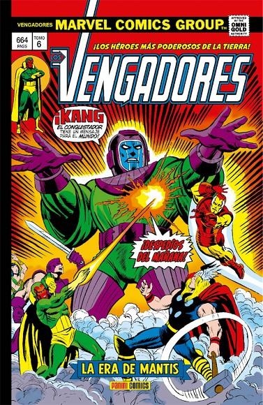 MARVEL GOLD VENGADORES VOL.06: LA ERA DE MANTIS (89-105 USA) [CARTONE] | BUSCEMA, JOHN / BROWN, BOB | Akira Comics  - libreria donde comprar comics, juegos y libros online