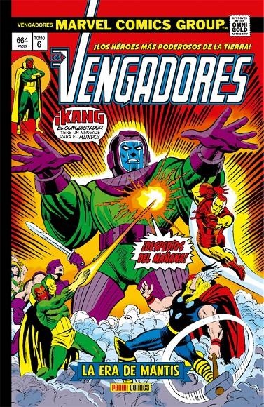 MARVEL GOLD VENGADORES VOL.6: LA ERA DE MANTIS (89-105 USA) [CARTONE] | BUSCEMA, JOHN / BROWN, BOB / ENGLEHART, STEVE | Akira Comics  - libreria donde comprar comics, juegos y libros online